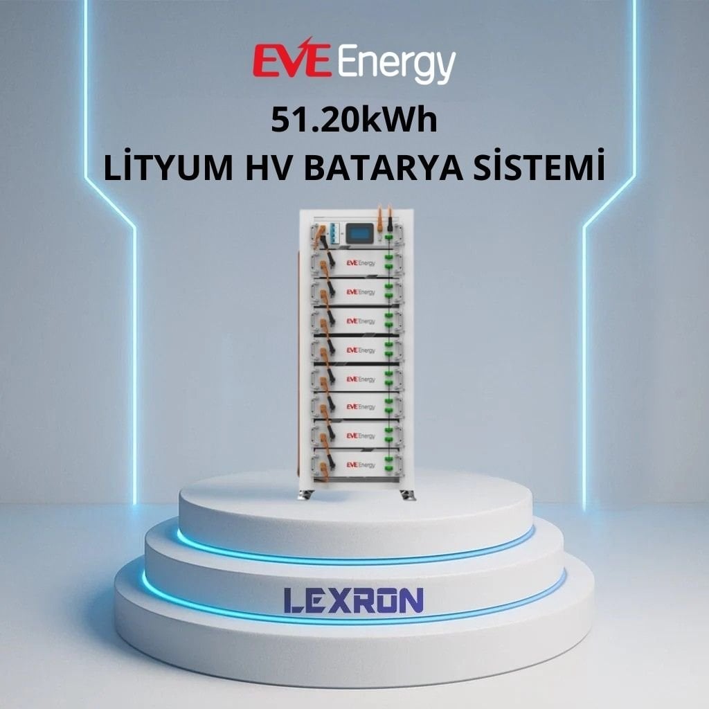 51-20kwh-eve Eve 51.20Kwh Lityum Hv (Yüksek Voltaj) Batarya Sistemi - Görsel 1