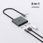 Tp-Link UH3020C USB Type-C 3'ü 1 Arada Adaptör - Görsel 2