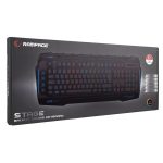 Rampage KB-R63 STAGE Sese Duyarlı RGB Q USB +Ses Mik Çıkışlı Siyah Oyuncu Klavye - Görsel 4