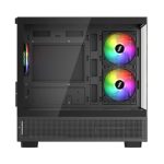 1ST Player MIKU Mİ5 750W 80+ Silver ATX 3.1 ARGB USB 3.0 M-ATX Siyah Kasa - Görsel 2