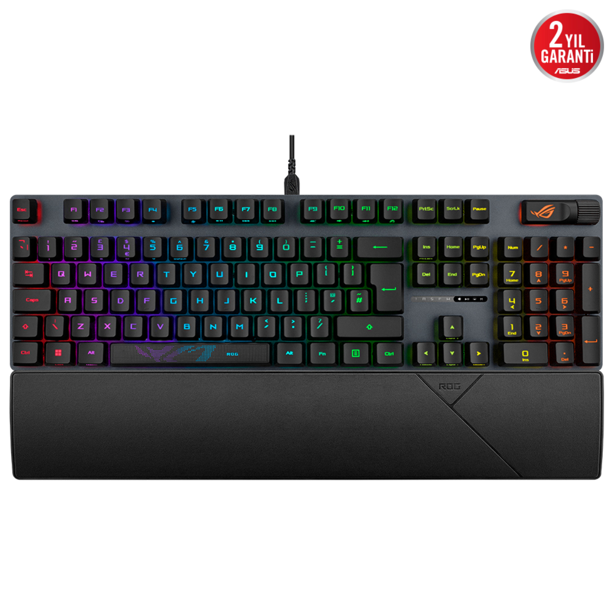 AvhfhsqqIdaMSTIC65sZzJVgwKU6CfCM1hhs7II6 Asus ROG STRIX SCOPE II RX/RD/TR RGB Oyuncu Klavyesi (IP57,USB2.0) - Görsel 1