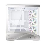 1ST Player GM7 BTF Silver ARGB 4x12cm Fan Temperli Cam USB3.0 Type-C ATX Kasa - Görsel 4