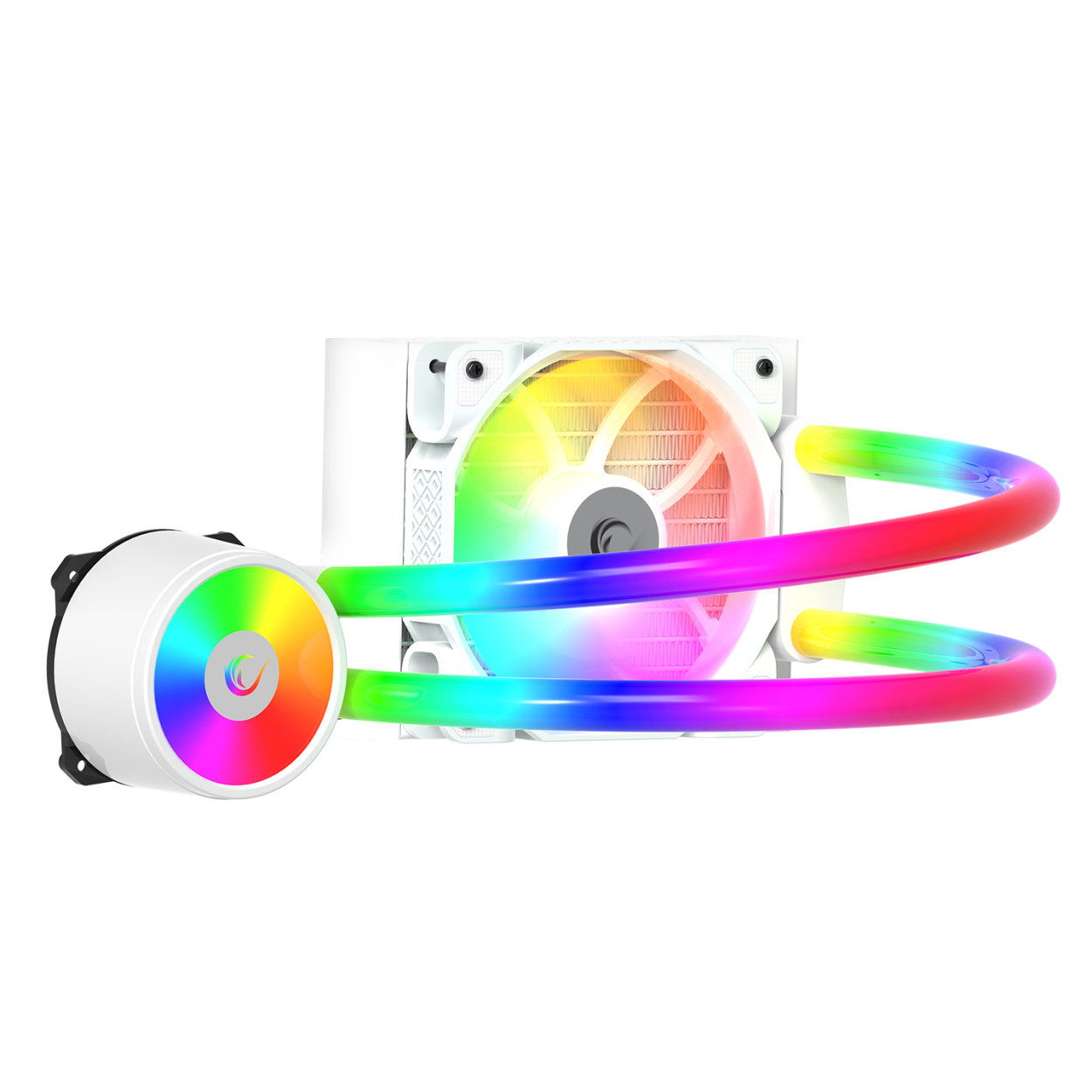 OxoZJvzHOsxCz8ldiB5nGSzXxtKOHnlfSFBg80AK Rampage ICEBLADE-C4 2000RPM AM5/LGA1700 120mm Sıvı Soğutmalı ARGB CPU Fan (Beyaz - Görsel 1