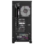 Rampage VOYAGER 750W 80+ BRONZE RGB ATX Mid-T Gaming Oyuncu Kasası (Siyah) - Görsel 3