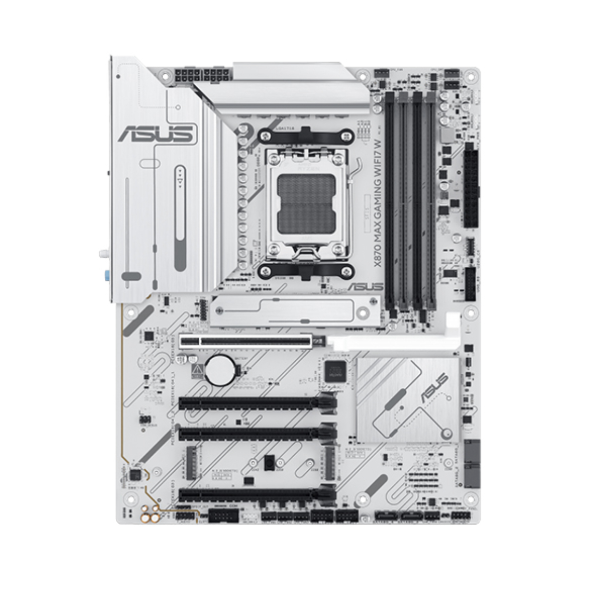 VJIy1ZqLugkOeChjKFVsigsy59wad6ETabKY24Hh Asus X870 MAX GAMING WIFI7 W AMD X870 DDR5 M.2 USB4/USB3.2/HDMI PCI 5.0 AM5 Anak - Görsel 1
