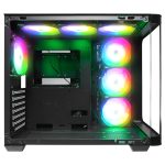 Rampage LOOPY PLUS 950W 80 Plus ARGB Fan ATX Mid-T Siyah Gaming Oyuncu Kasası - Görsel 2
