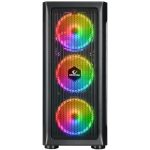 Rampage PROLIX Mesh 650W 80+ ARGB Fan ManyetikTemperli Camlı ATX Mid-T Oyuncu K - Görsel 2