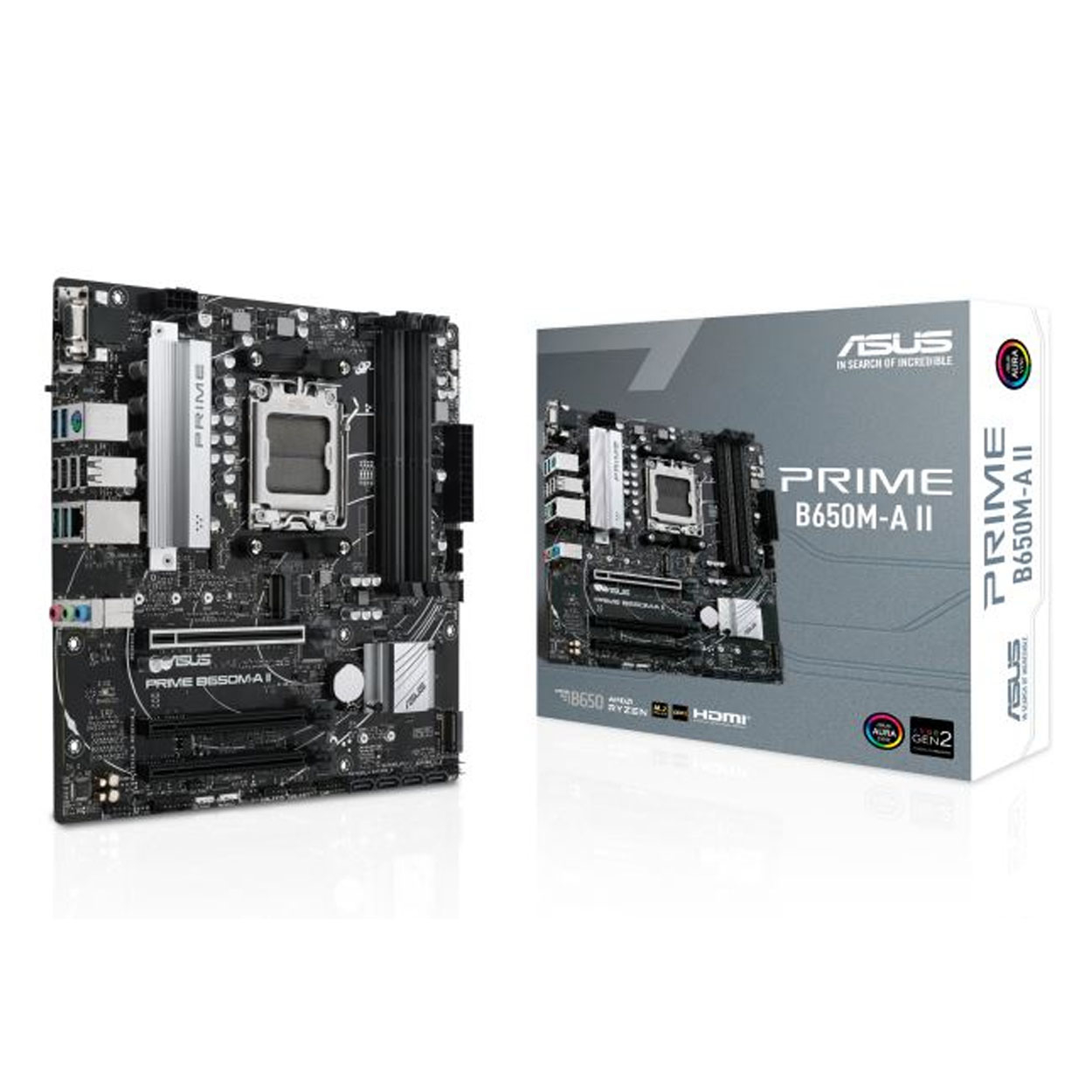c6Zt1mYXO2Q3uUBTeNt4V5FDitUyxGAvw1nhD7N8 Asus PRIME B650M-A II B650 DDR5 M.2 DP/HDMI/VGA PCI 4.0 AM5 Anakart - Görsel 1