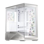 1ST Player GM7 BTF Silver ARGB 4x12cm Fan Temperli Cam USB3.0 Type-C ATX Kasa