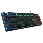 Everest KM-198 Luminax Q Gökkuşağı Aydınlatmalı Gaming Klavye + Mouse Set Siyah - Görsel 2