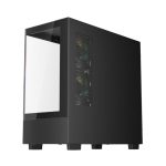 1ST Player MIKU Mİ5 750W 80+ Silver ATX 3.1 ARGB USB 3.0 M-ATX Siyah Kasa - Görsel 4