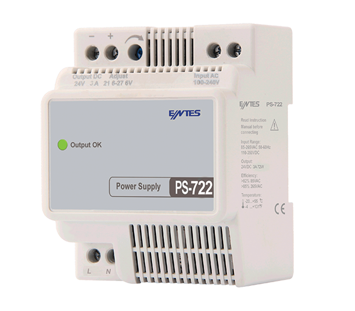 org_636249551139289699 Entes Güç Kaynağı 72W 24V 3A Ps-722 - Görsel 1