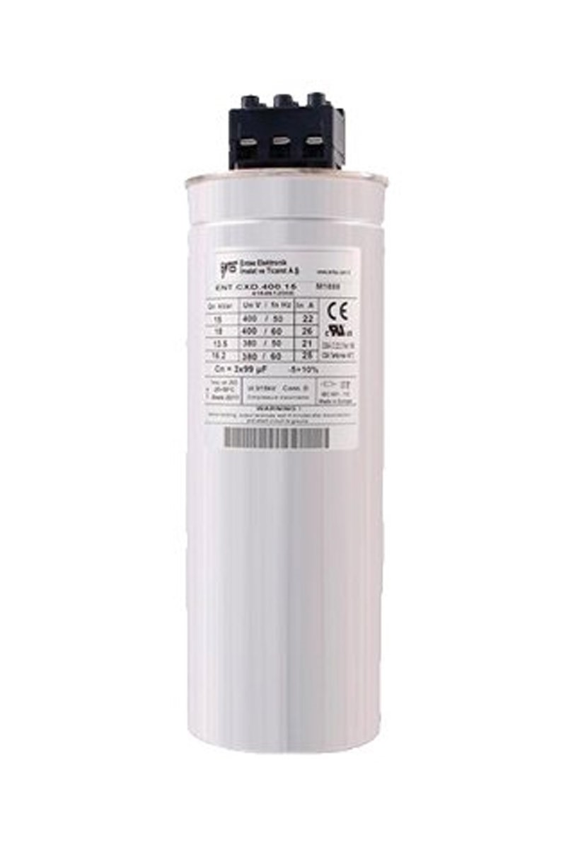 org_638193369546934671 Entes Trifaze Tüp Kondansatör 12.5Kvar 450V Ent.cxd.h-450-12.5 - Görsel 1