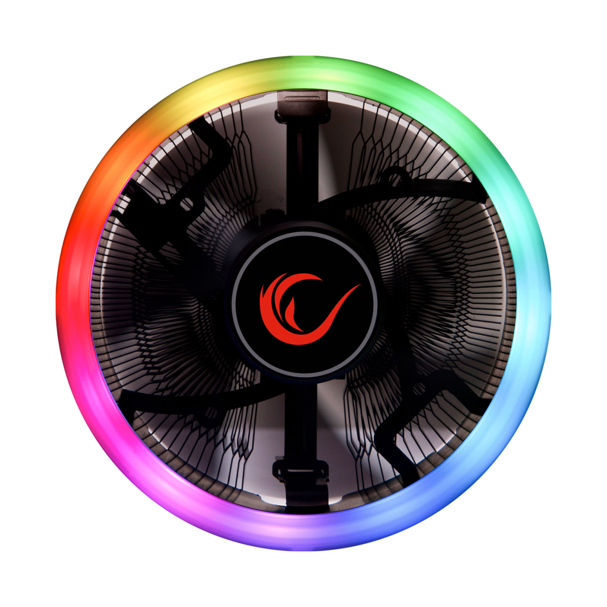 pttqIx8sTQeTHUUgCvK1vJ9kiJs9bMWi0SijFUGW Rampage RM-C01 COOL-FIX 1800RPM AMD/Intel LGA1200 100mm Hava Soğutmalı RGB Fan - Görsel 1