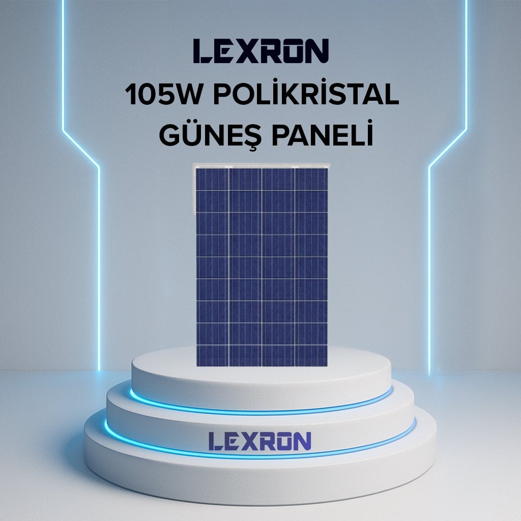 105w-polykristal-gunes-paneli 105W Polikristal Güneş Paneli Ecosol - Görsel 1