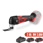 Akülü Multı Set 18V 2.0Ah + 2 Adet (Ys-12575) 2.Ah Akü + (Ys-12576) 2.Ah Şarj Cihazı - Görsel 2