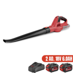 Akülü Üfleme 18V Li-İon 2.0Ah + Sty-12858 6.0Ah Akü + Ys-12578 Şarj Cihazı - Görsel 2