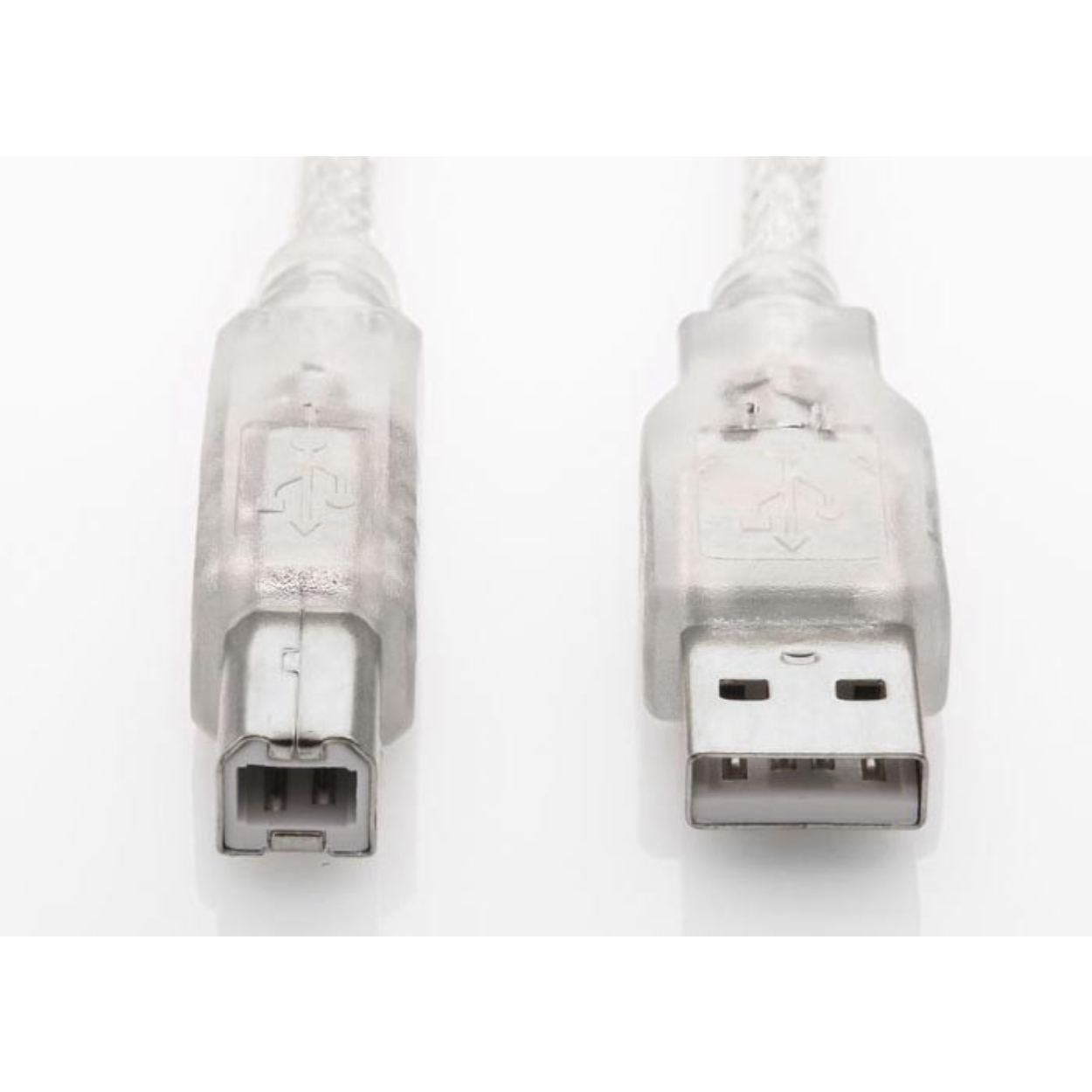 35705 S-LINK SL-U2010 10m USB2.0 Şeffaf Yazıcı Kablo - Görsel 1