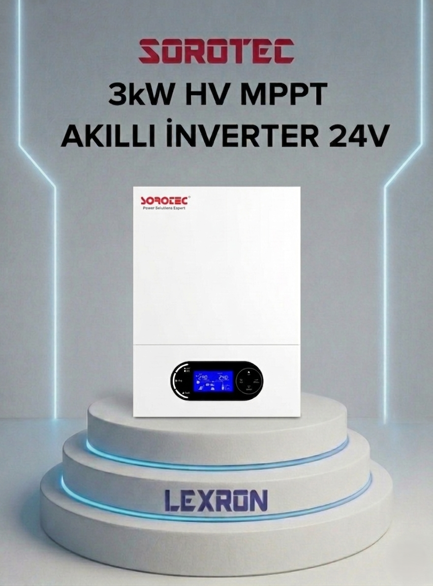 3kwsorotec24v 3Kw Hv Mppt Akıllı İnvertersorotec - Görsel 1