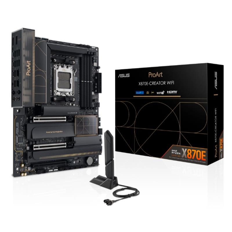 AA190ASU0072_68963 ASUS PROART X870E-CREATOR WIFI DDR5 8000MT/S 1XHDMI TYPE-C 4XM.2 ATX AM5 (AMD AM5 9000/8000/7000 SERİLERİ İLE UYUMLU) - Görsel 1