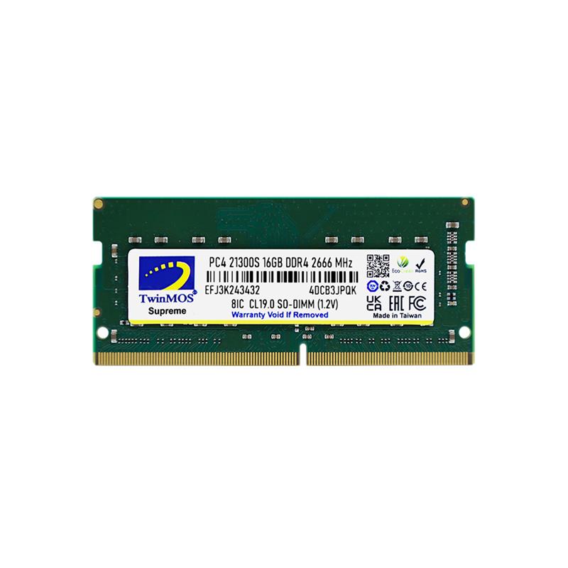 AB232TWM0002_63107 16 GB DDR4 2666MHZ TWINMOS NB MDD416GB2666N - Görsel 1