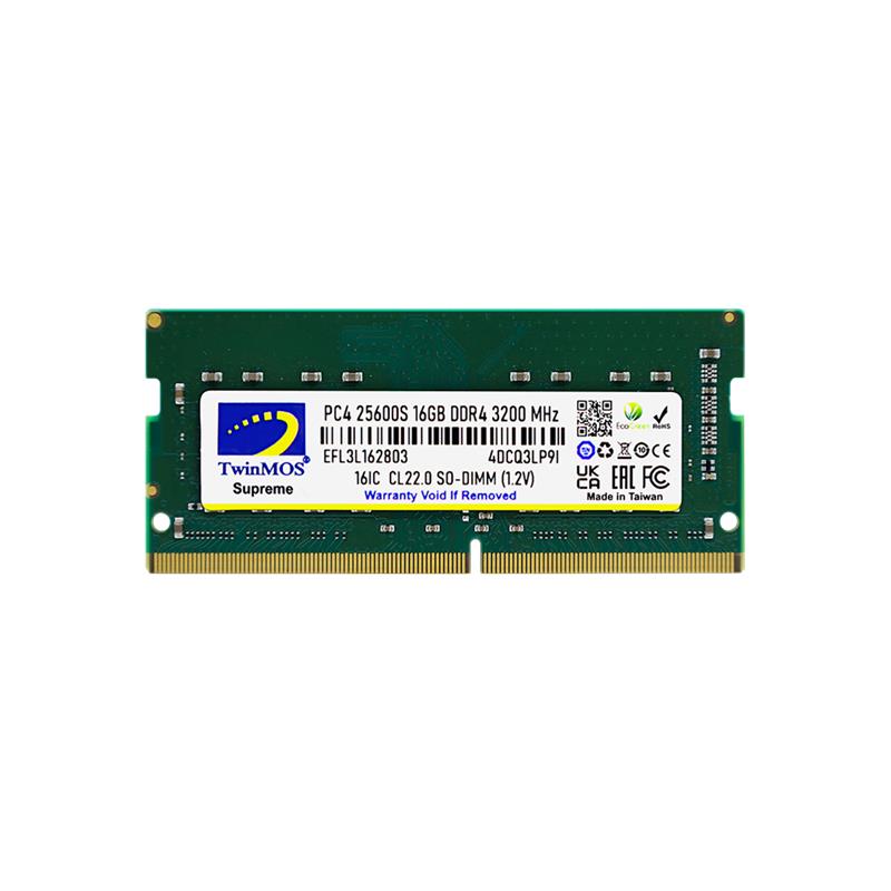AB232TWM0004_63109 16 GB DDR4 3200MHZ TWINMOS 1.2V NB MDD416GB3200N - Görsel 1