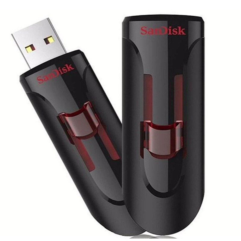 AB300SAN0085_74304 256 GB SANDISK CRUZER GLIDE SDCZ600-256G-G35 USB 3.0 USB BELLEK - Görsel 1
