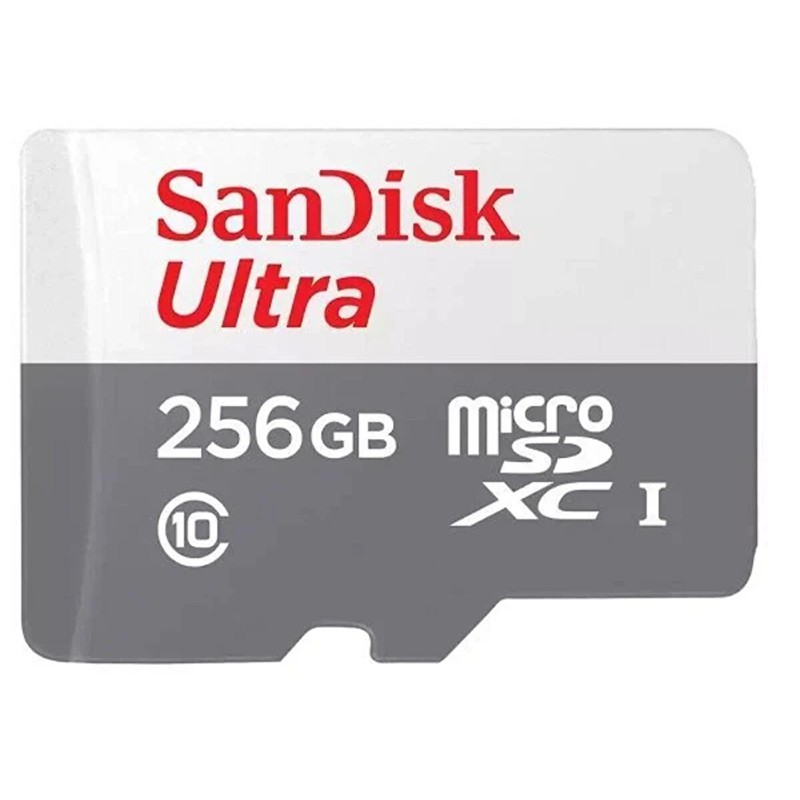 AB310SAN0112_76739 256GB SANDISK ULTRA MICROSD 100MB/S SDSQUNR-256G-GN3MN - Görsel 1