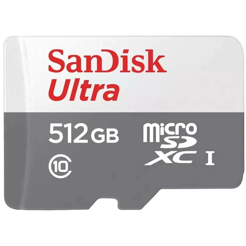 AB310SAN0117_76736 512GB SANDISK ULTRA MICROSD 100MB/S SDSQUNR-512G-GN3MN - Görsel 1