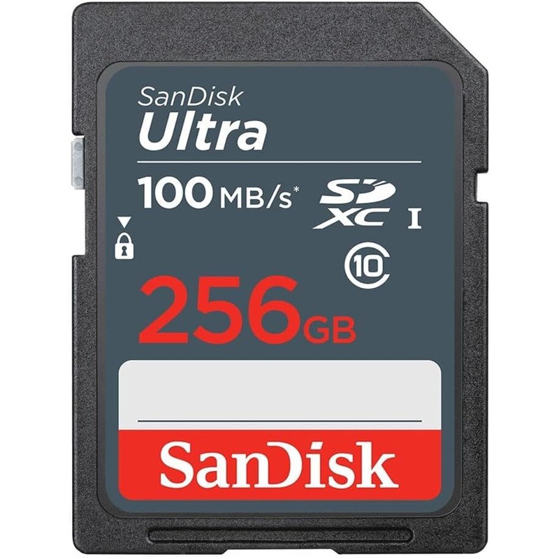 AB310SAN0126_78249 256GB SANDISK ULTRA SDXC 100MB/S SDSDUNR-256G-GN3IN - Görsel 1