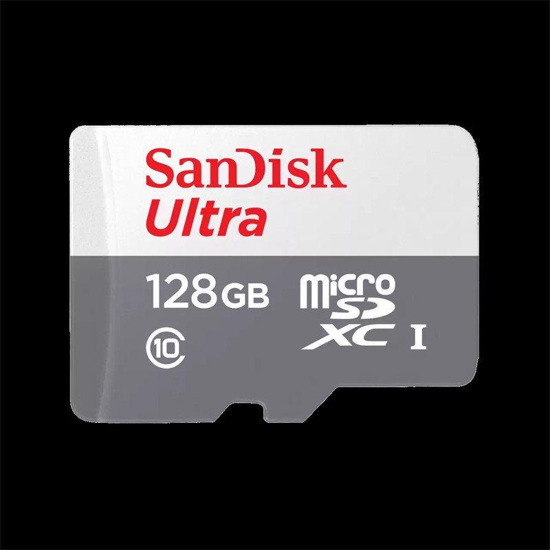 AB310SAN0138_78421 128GB SANDISK ULTRA MICROSD 100MB/S SDSQUNR-128G-GN6MN - Görsel 1