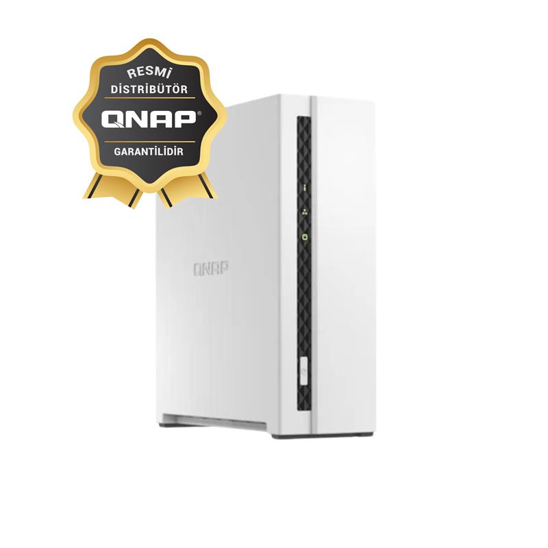 AD1100QNA0030_64482 QNAP TS-133-2GB RAM 1 HDD YUVALI TOWER NAS (RESMİ DİSTRİBÜTÖR GARANTİLİ) - Görsel 1