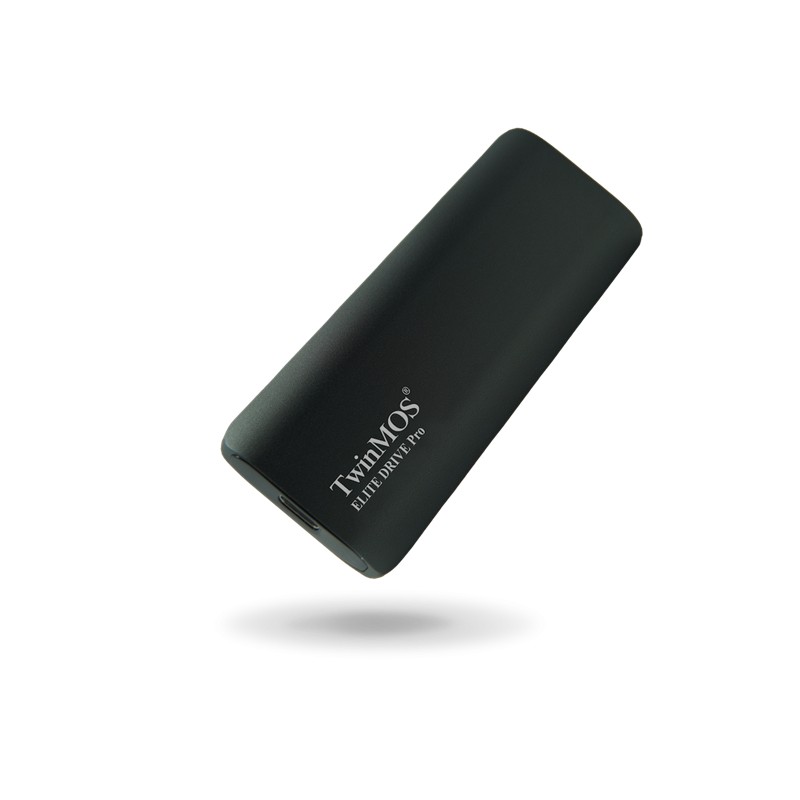 AD140TWM0008_72963 1 TB TWINMOS EXT SSD ELITE DRIVE PRO (1100-1050Mb/s) TYPE-C/USB DARK GRAY PSSD1TBEDP - Görsel 1