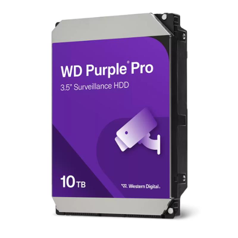 AD225WES0056_70057 10 TB WD 3.5 PURPLE PRO SATA3 7200RPM 512MB 7/24 GUVENLIK WD102PURP (3 YIL RESMI DIST GARANTILI) - Görsel 1