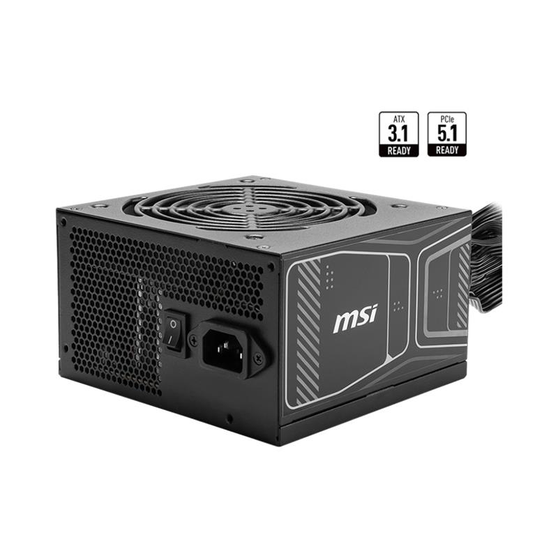 AK800MSI0024_70262 MSI MAG A750GN PCIE5 750W 80+ GOLD POWER SUPPLY - Görsel 1