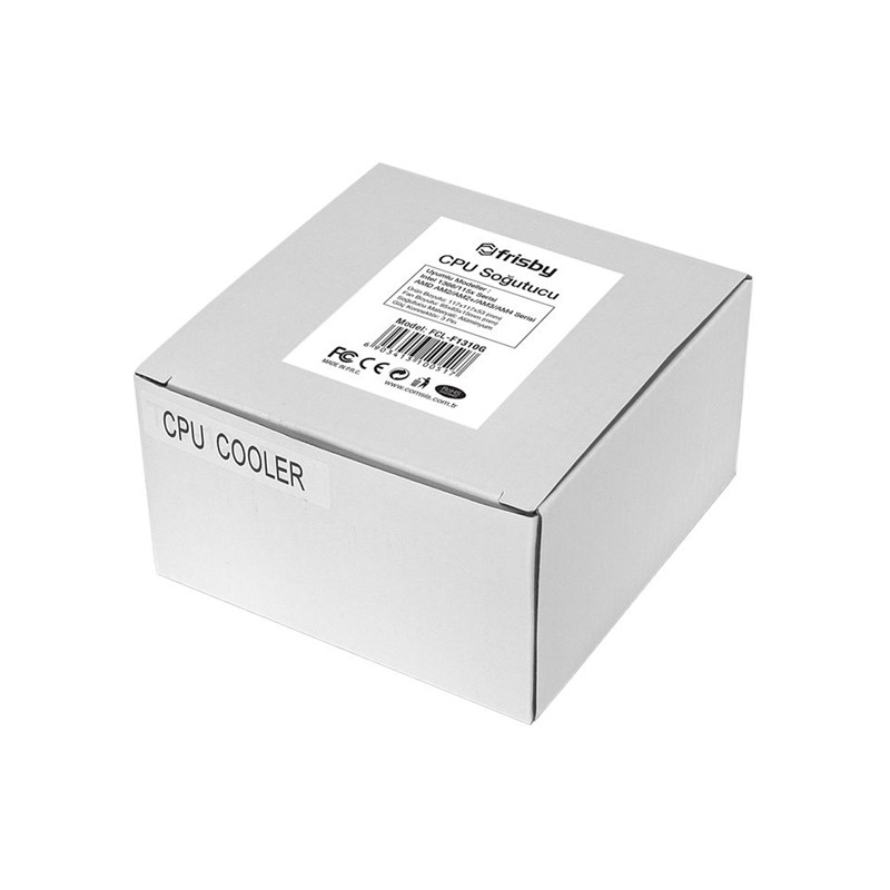AZ110FRI0024_76038 FRISBY FCL-F1310G INTEL 1366/115X / AMD AM2/AM2+/AM3/AM4 CPU SOĞUTUCU - Görsel 1