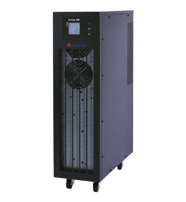 CG120INF0032_43803 INFORM DSP EVO 10KVA 1F/1F (16X7AH) 5/10DK LCD ONLINE UPS - Görsel 1