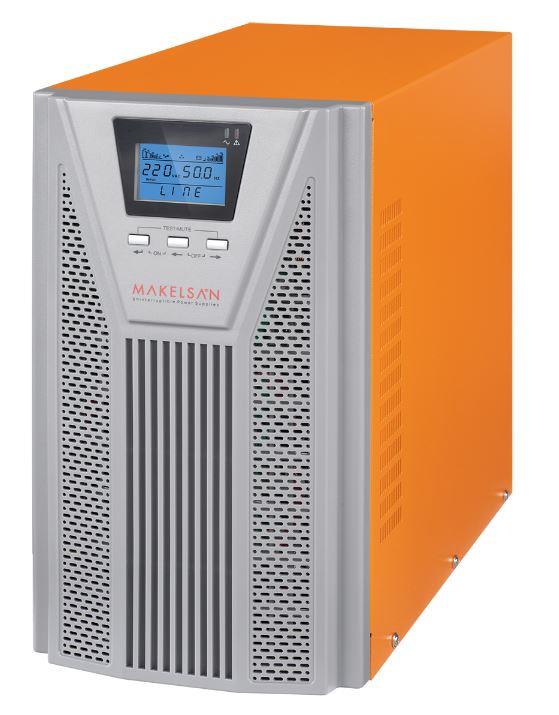 CG120MKS0004_46200 MAKELSAN POWERPACK SE 3KVA 1F/1F (6X7AH) 4/8DK ONLINE UPS - Görsel 1