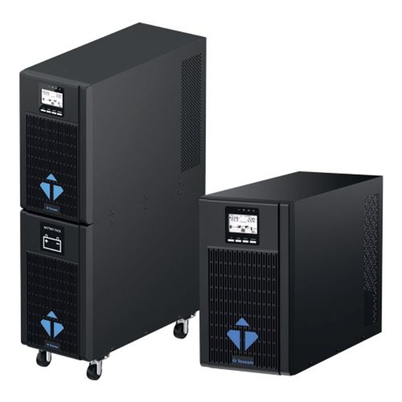 CG120TSM0047_73411 TESCOM NEOLINE 10KVA 1F/1F (16X7AH) 5/10DK LCD ONLINE UPS - Görsel 1