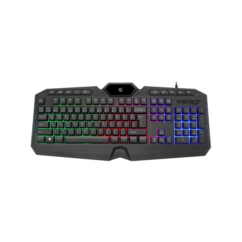CK110FRI0033_69452 FRISBY FK-4860QU USB Q TR MM SİYAH KABLOLU GAMING KLAVYE - Görsel 1