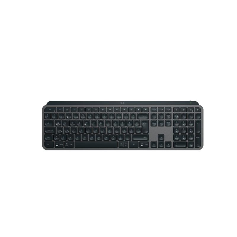 CK140LGT0029_60959 LOGITECH MX KEYS S GELİŞMİŞ AYDINLATMALI TAM BOYUTLU KABLOSUZ TÜRKÇE Q KLAVYE SİYAH 920-011594 - Görsel 1