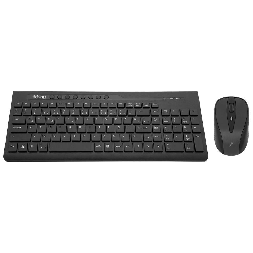 CK170FRI0002_18734 FRISBY FK-W156QU 2.4GHZ USB KABLOSUZ KLAVYE MOUSE SET - Görsel 1