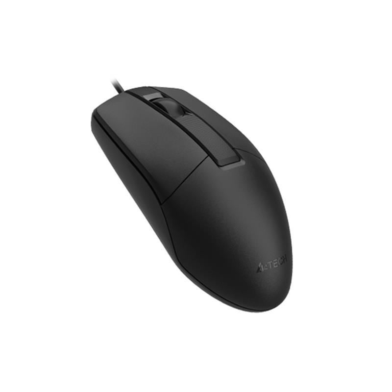CM110A4T0044_54221 A4 TECH OP-330 SİYAH USB V-TRACK 1200DPI KABLOLU MOUSE - Görsel 1