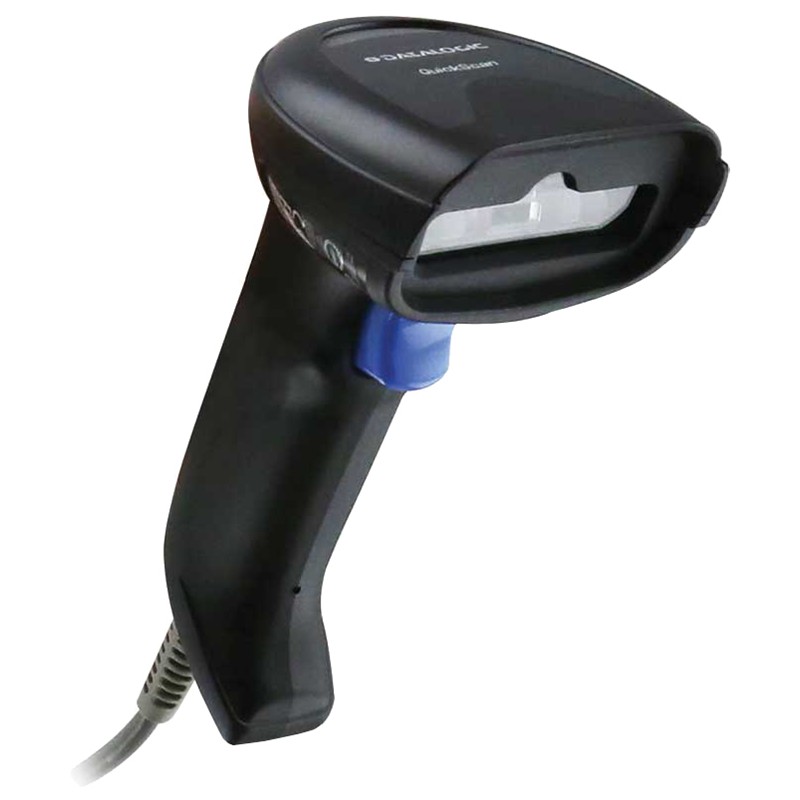 CO210DTL0004_72205 DATALOGIC QUICKSCAN QD2220 1D IMAGER USB BARKOD OKUYUCU + STAND - Görsel 1