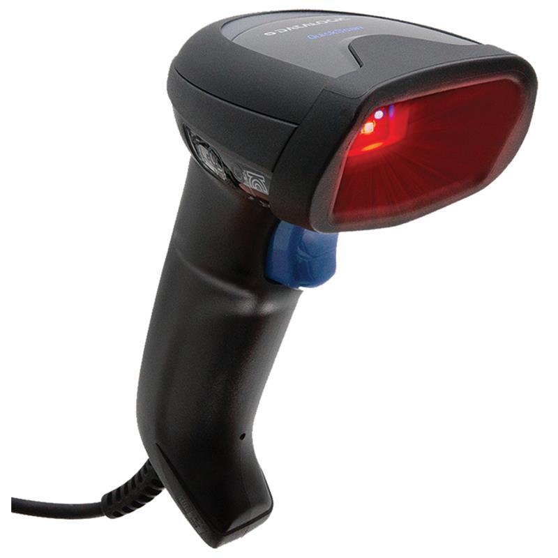 CO240DTL0008_58111 DATALOGIC QUICKSCAN QD2590 2D KAREKOD KABLOLU USB BARKOD OKUYUCU + AYAK - Görsel 1