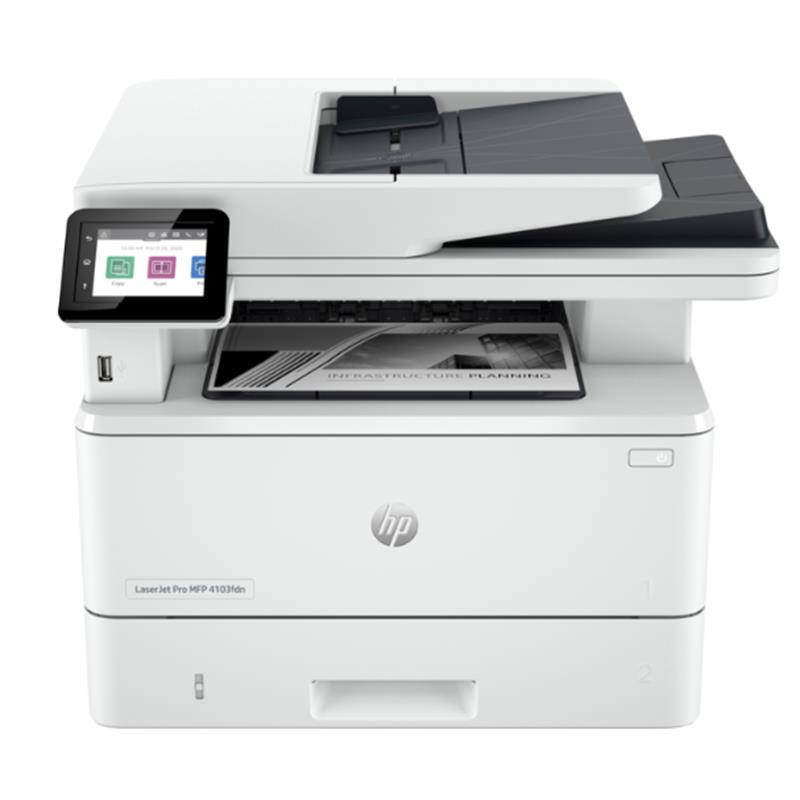 CY120HEW0083_55281 HP 2Z628A LASERJET PRO MFP M4103FDN YAZ/TAR/FOT/FAX/DUB/ETH - Görsel 1