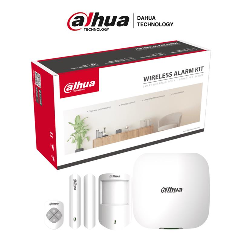 GA500DHA0003_52996 DAHUA ART-ARC3000H-03-FW2 WIFI+4G 868MHZ BEYAZ RENK KABLOSUZ ALARM SETİ - Görsel 1