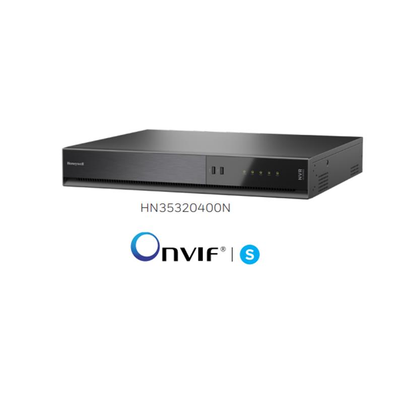 GU140HNY0007_70800 HONEYWELL HN35320400N 32 KANAL H265 4 SATA METAL KASA NVR KAYIT CİHAZI - Görsel 1