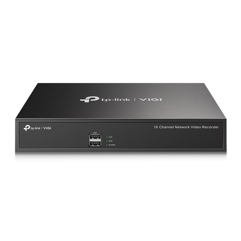 GU140VGI0001_65442 TP-LINK VIGI NVR1016H 16 KANAL 1 SATA H265+ ONVIF NVR KAYIT CİHAZI - Görsel 1