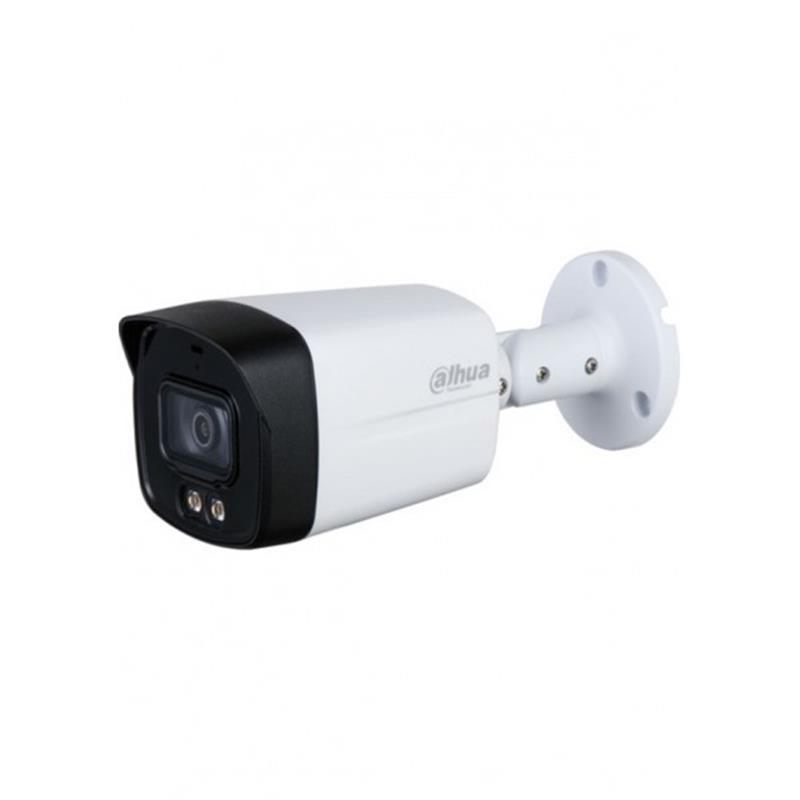 GU233DHA0038_56741 DAHUA HAC-HFW1209TLM-A-LED-0360B 2MP 3.6MM 40 METRE FULL COLOR DAHİLİ MİKROFON METAL KASA 4IN1 BULLET KAMERA - Görsel 1